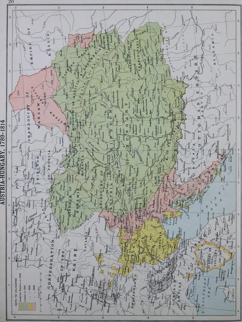 An illustration from An historical atlas of modern Europe from 1789-1914, with an historical and explanatory text, 1915, leaf 48