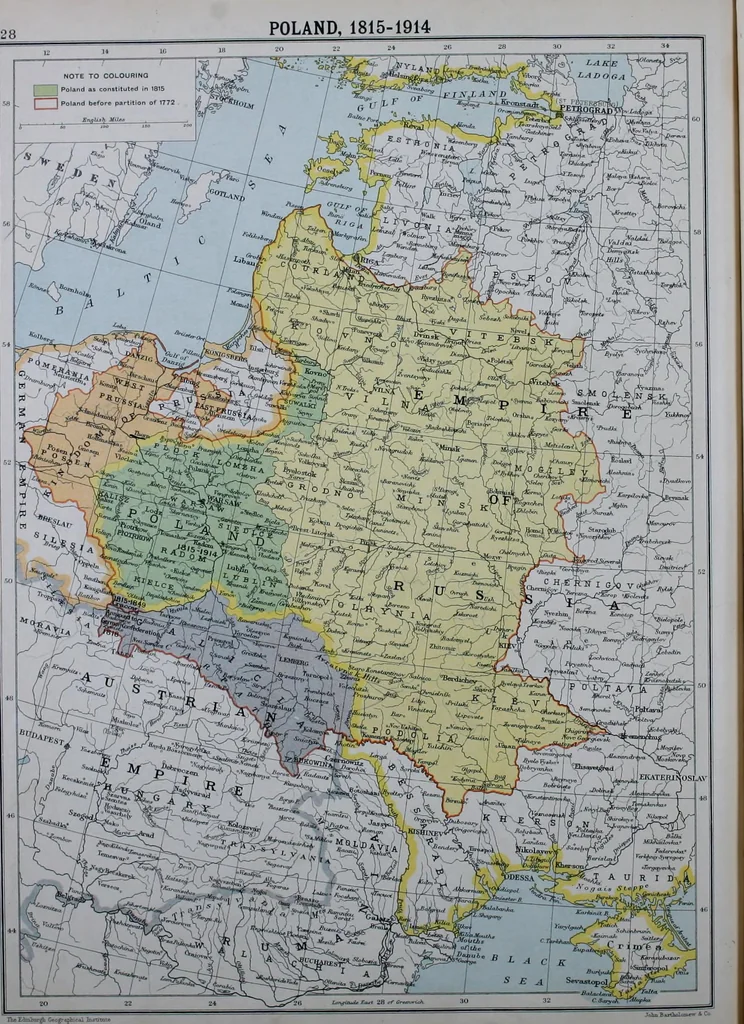An illustration from An historical atlas of modern Europe from 1789-1914, with an historical and explanatory text, 1915, leaf 56