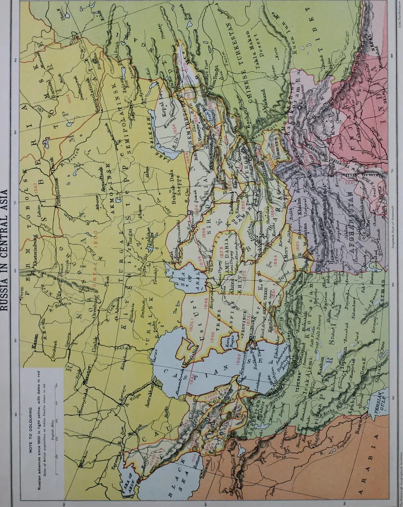 An illustration from An historical atlas of modern Europe from 1789-1914, with an historical and explanatory text, 1915, leaf 60