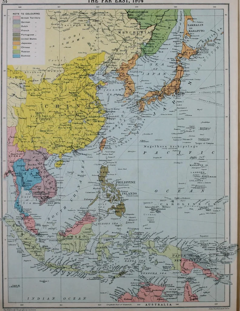 An illustration from An historical atlas of modern Europe from 1789-1914, with an historical and explanatory text, 1915, leaf 62