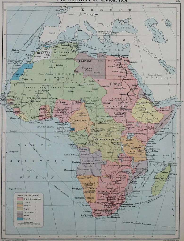 An illustration from An historical atlas of modern Europe from 1789-1914, with an historical and explanatory text, 1915, leaf 63