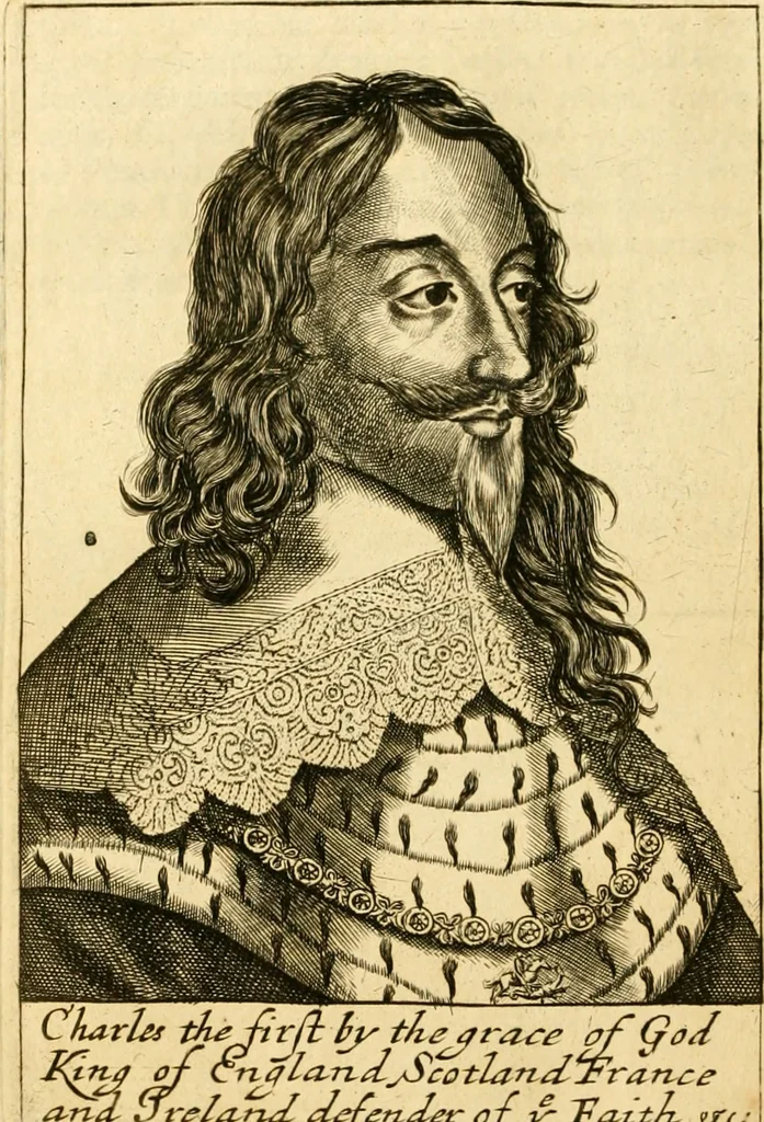 An illustration from Historical collections of private passages of state : weighty matters in law. Remarkable proceedings in five Parliaments. Beginning the sixteenth year of King James, anno 1618. And ending the fifth year of King Charls, anno 1629, 1682, leaf 201