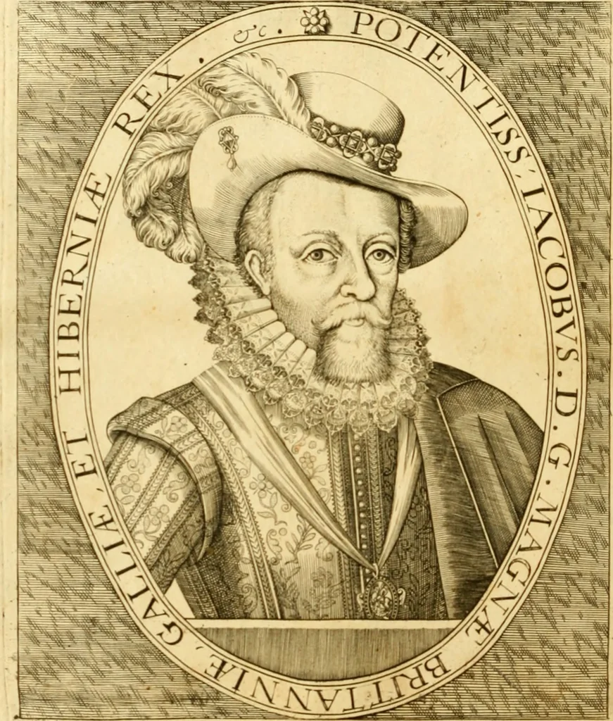 An illustration from Historical collections of private passages of state : weighty matters in law. Remarkable proceedings in five Parliaments. Beginning the sixteenth year of King James, anno 1618. And ending the fifth year of King Charls, anno 1629, 1682, leaf 5