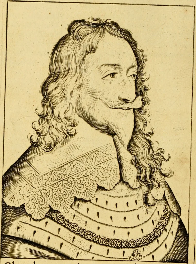 An illustration from Historical collections of private passages of state : weighty matters in law. Remarkable proceedings in five Parliaments. Beginning the sixteenth year of King James, anno 1618. And ending the fifth year of King Charls, anno 1629, 1682, leaf 187