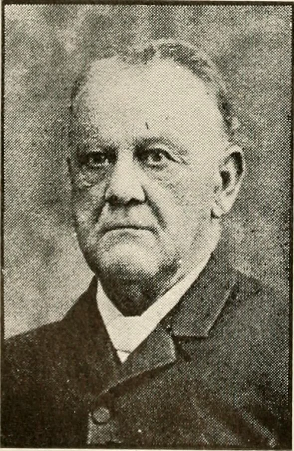 An illustration from Historical data and life sketches of the deceased ministers of the Indiana Conference of the Evangelical Association, 1835 to 1915, 1915, leaf 149