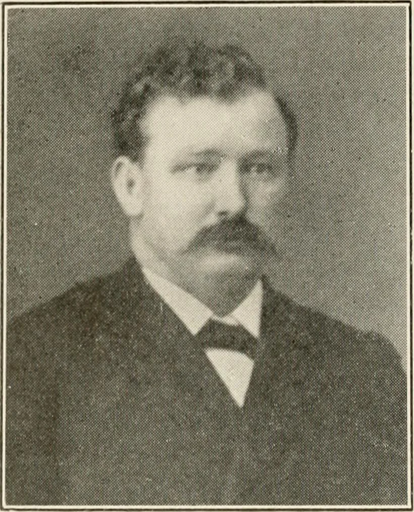 An illustration from Historical data and life sketches of the deceased ministers of the Indiana Conference of the Evangelical Association, 1835 to 1915, 1915, leaf 159