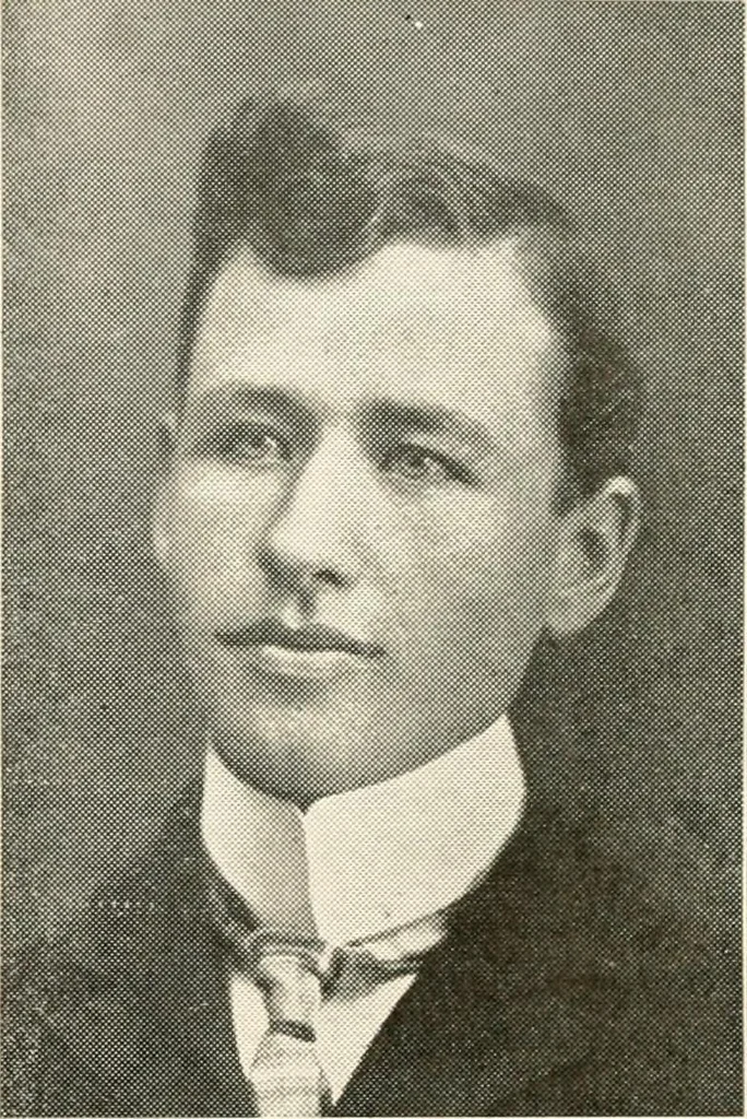 An illustration from Historical data and life sketches of the deceased ministers of the Indiana Conference of the Evangelical Association, 1835 to 1915, 1915, leaf 256
