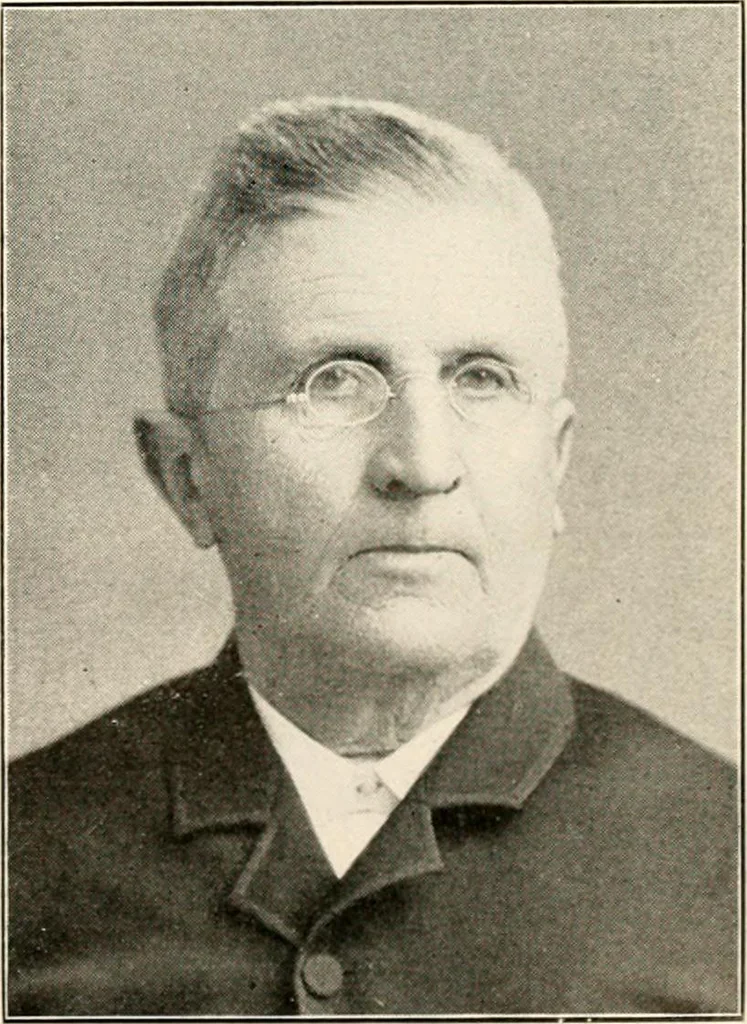 An illustration from Historical data and life sketches of the deceased ministers of the Indiana Conference of the Evangelical Association, 1835 to 1915, 1915, leaf 262