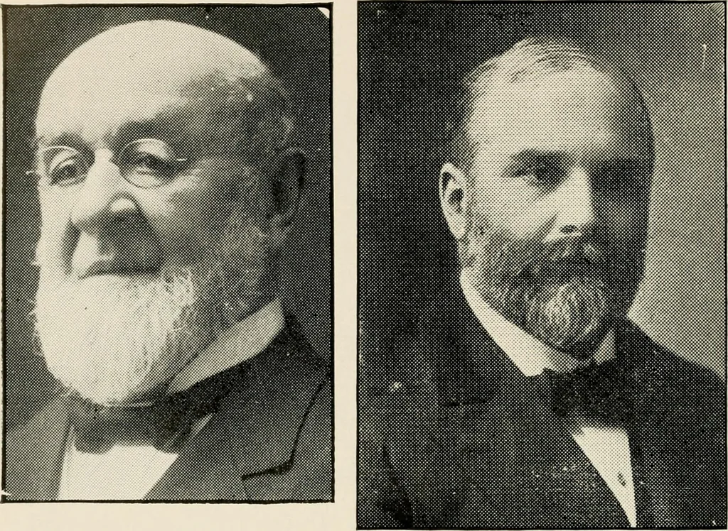 An illustration from Historical data and life sketches of the deceased ministers of the Indiana Conference of the Evangelical Association, 1835 to 1915, 1915, leaf 383