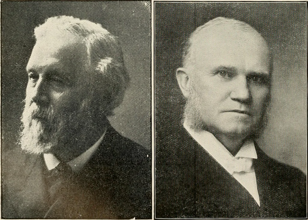An illustration from Historical data and life sketches of the deceased ministers of the Indiana Conference of the Evangelical Association, 1835 to 1915, 1915, leaf 383