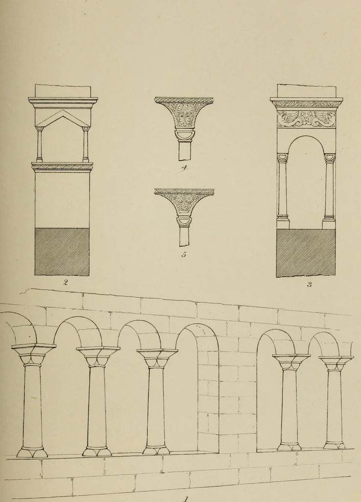 An illustration from An historical essay on architecture, 1835, leaf 100