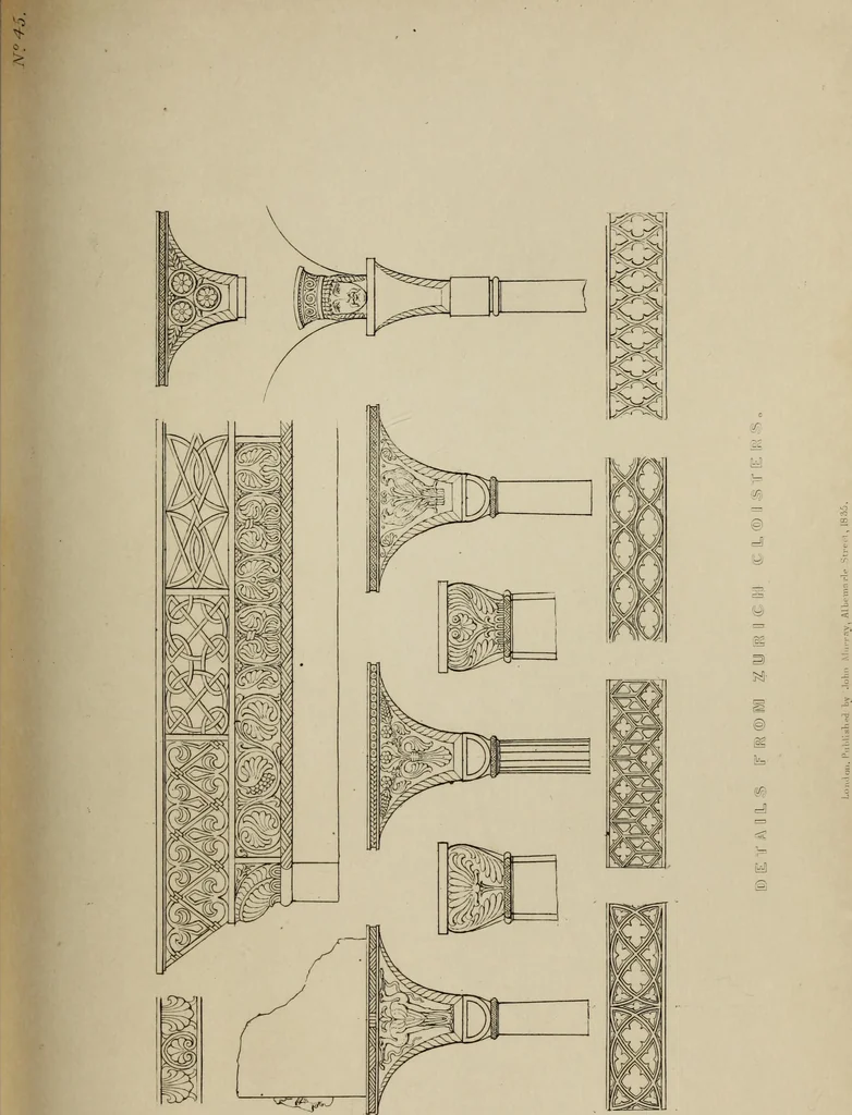 An illustration from An historical essay on architecture, 1835, leaf 102