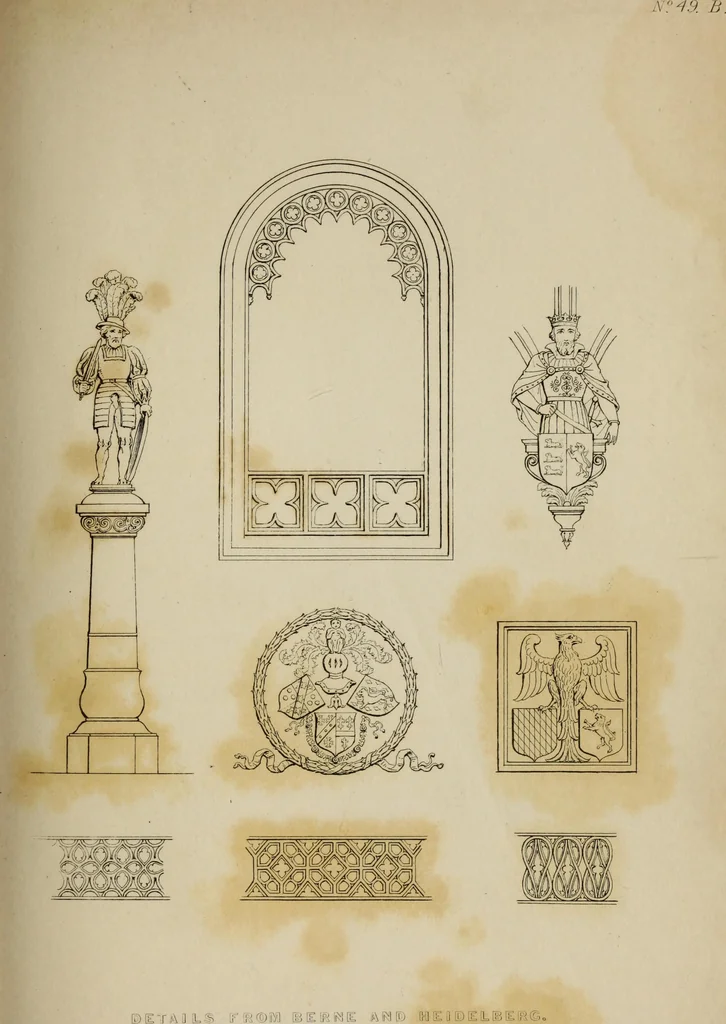 An illustration from An historical essay on architecture, 1835, leaf 112