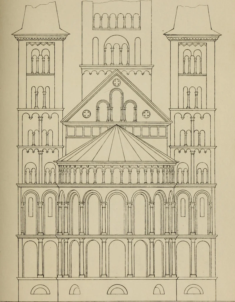 An illustration from An historical essay on architecture, 1835, leaf 116