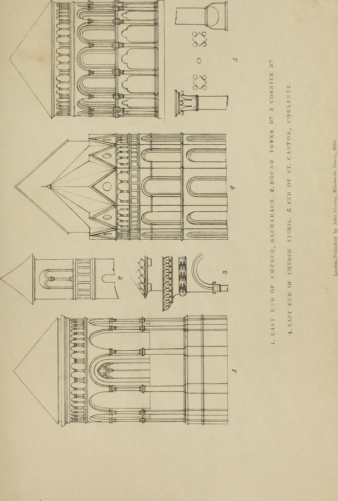 An illustration from An historical essay on architecture, 1835, leaf 120