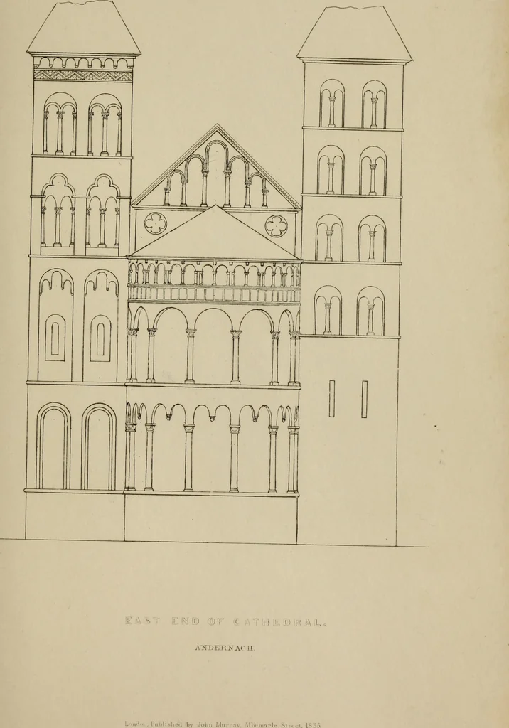 An illustration from An historical essay on architecture, 1835, leaf 136