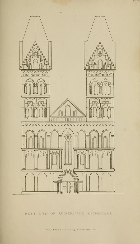 An illustration from An historical essay on architecture, 1835, leaf 138