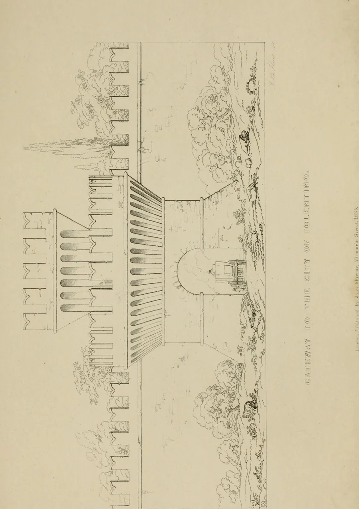 An illustration from An historical essay on architecture, 1835, leaf 140