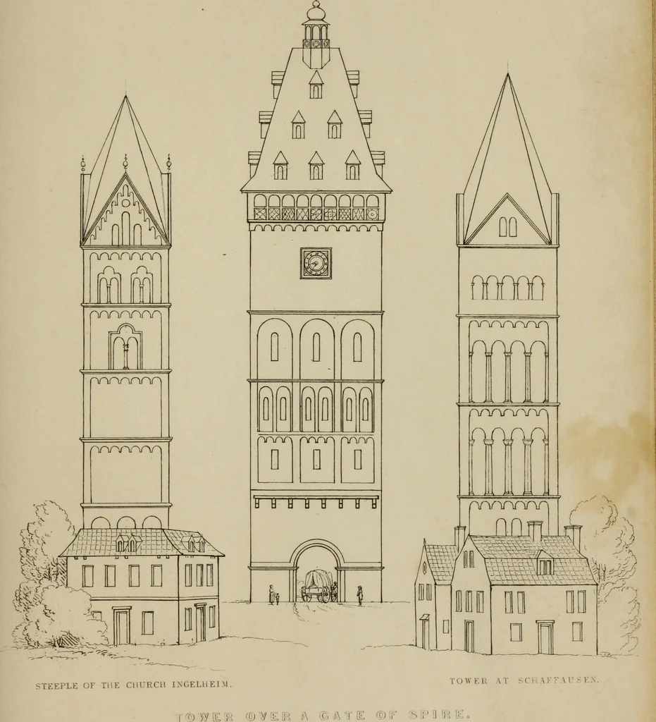 An illustration from An historical essay on architecture, 1835, leaf 160