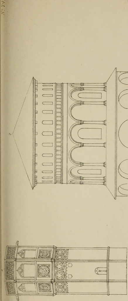 An illustration from An historical essay on architecture, 1835, leaf 162
