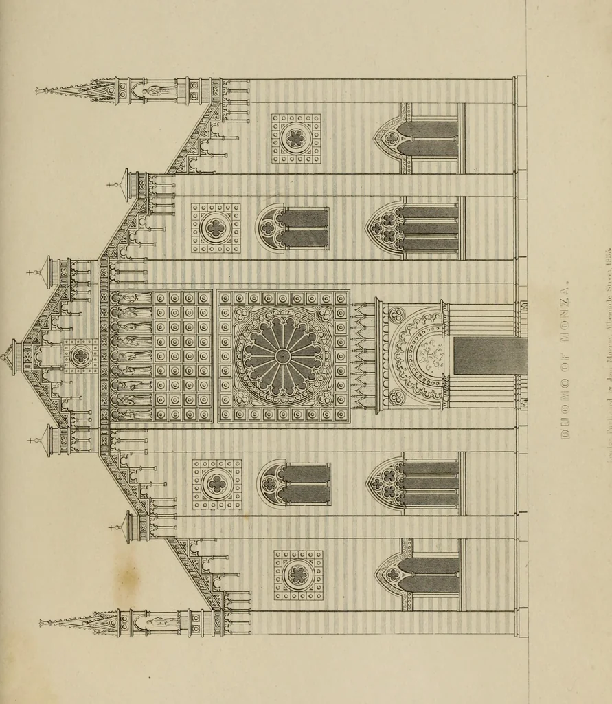 An illustration from An historical essay on architecture, 1835, leaf 174
