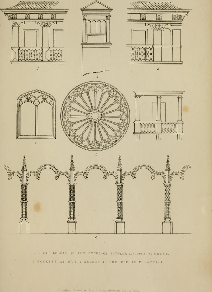An illustration from An historical essay on architecture, 1835, leaf 178