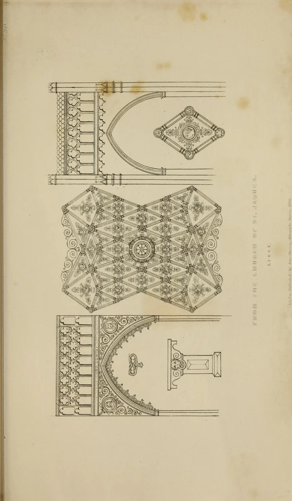An illustration from An historical essay on architecture, 1835, leaf 194