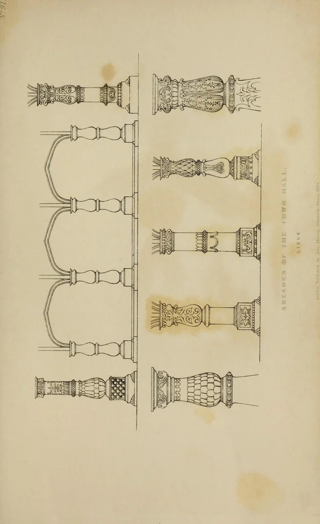 An illustration from An historical essay on architecture, 1835, leaf 196