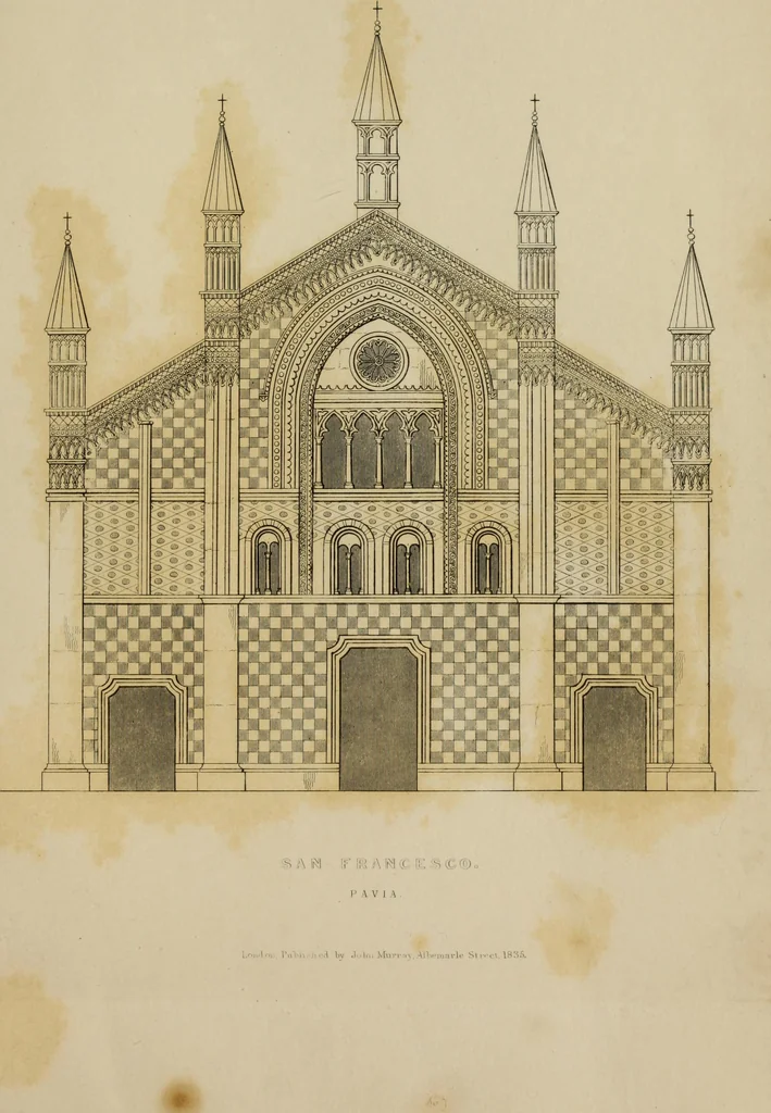 An illustration from An historical essay on architecture, 1835, leaf 200