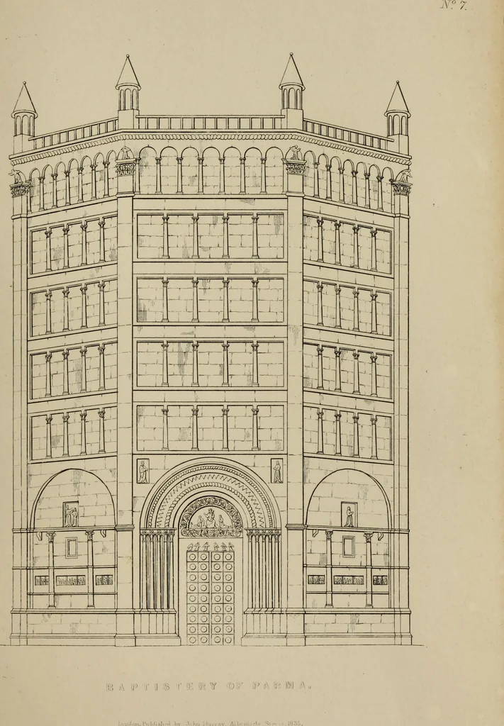An illustration from An historical essay on architecture, 1835, leaf 24