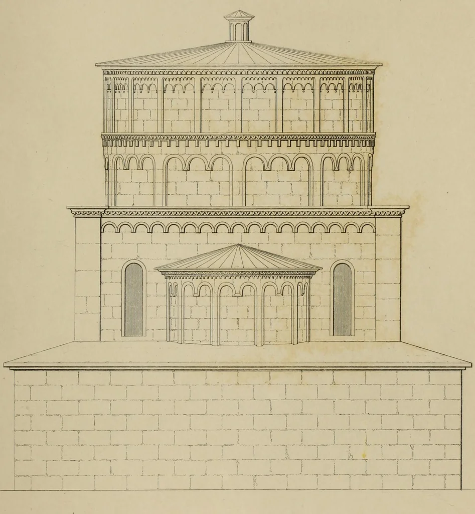 An illustration from An historical essay on architecture, 1835, leaf 26