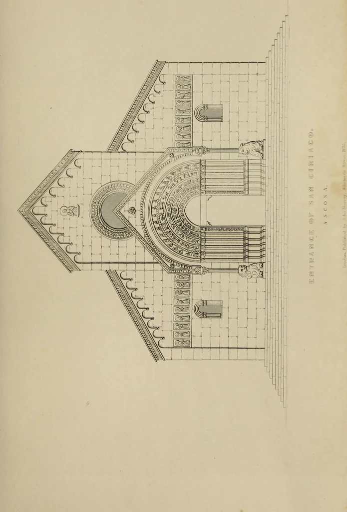 An illustration from An historical essay on architecture, 1835, leaf 34
