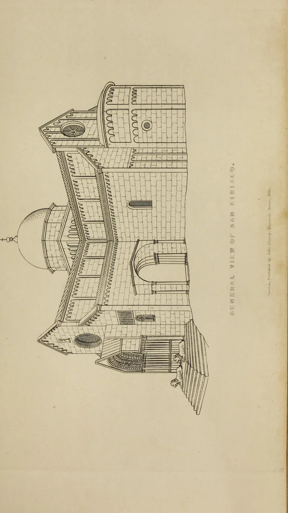 An illustration from An historical essay on architecture, 1835, leaf 36