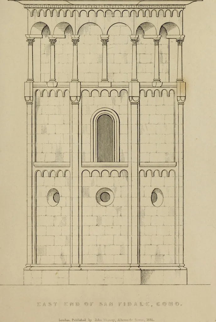 An illustration from An historical essay on architecture, 1835, leaf 40