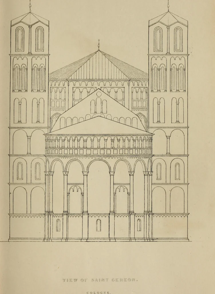 An illustration from An historical essay on architecture, 1835, leaf 46