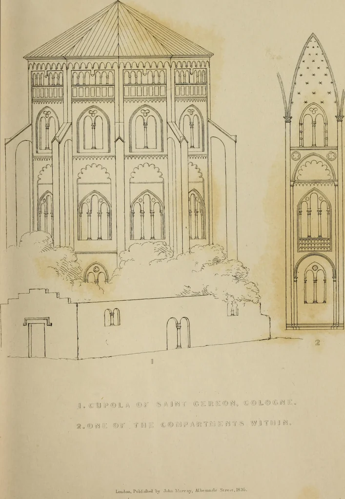 An illustration from An historical essay on architecture, 1835, leaf 48