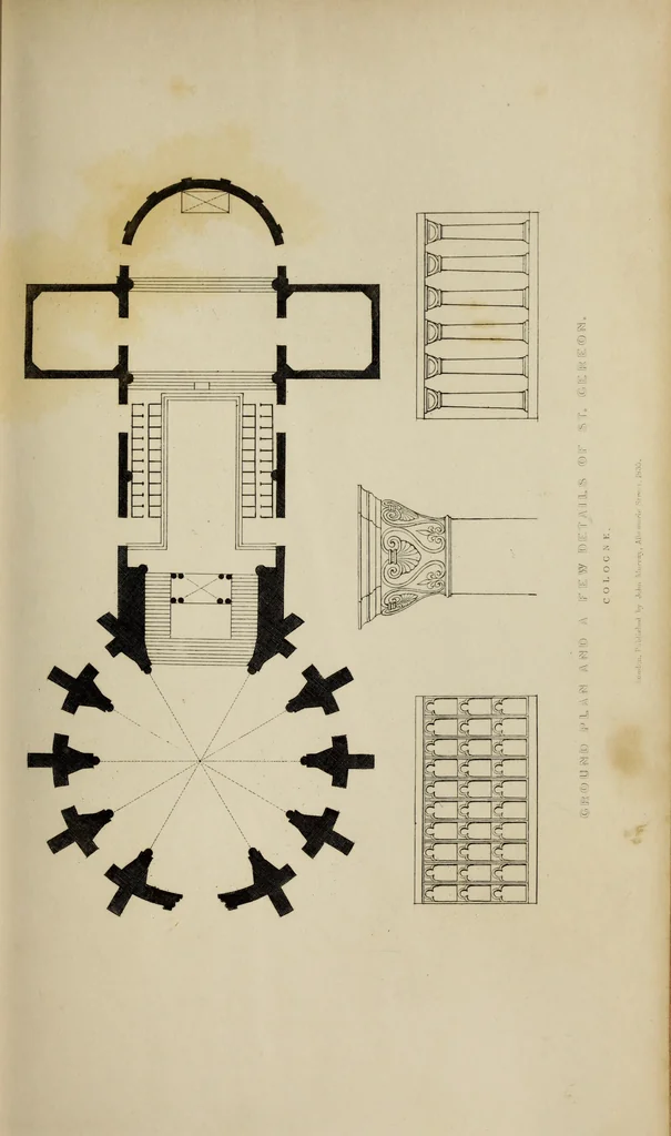 An illustration from An historical essay on architecture, 1835, leaf 50