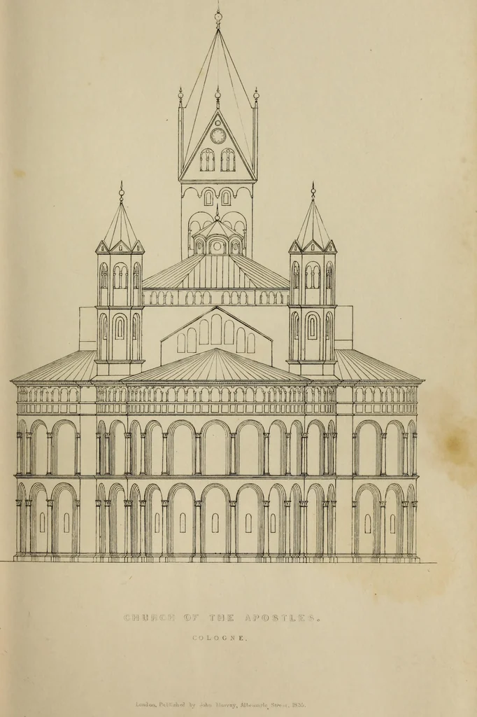 An illustration from An historical essay on architecture, 1835, leaf 52