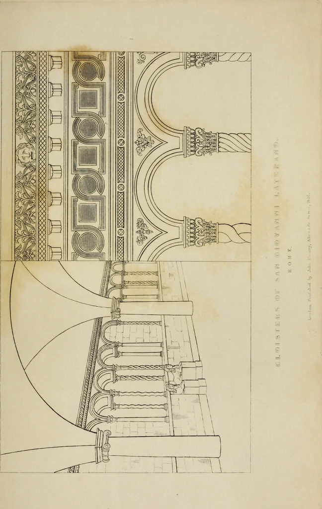 An illustration from An historical essay on architecture, 1835, leaf 60