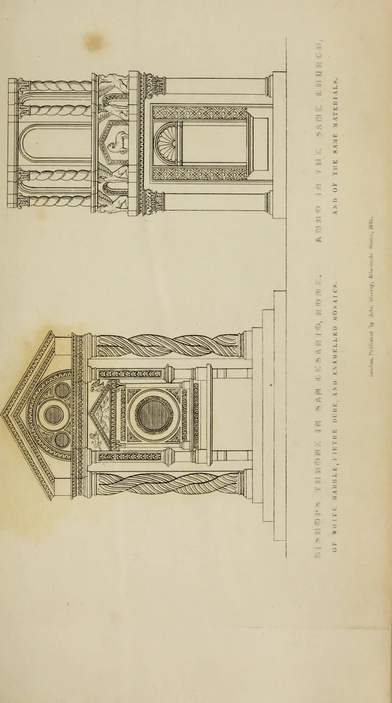 An illustration from An historical essay on architecture, 1835, leaf 62