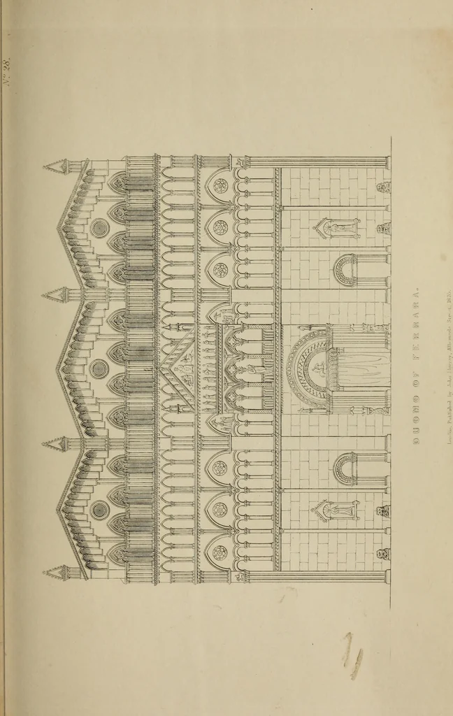 An illustration from An historical essay on architecture, 1835, leaf 66