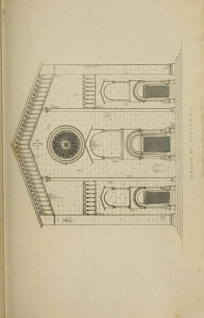 An illustration from An historical essay on architecture, 1835, leaf 68