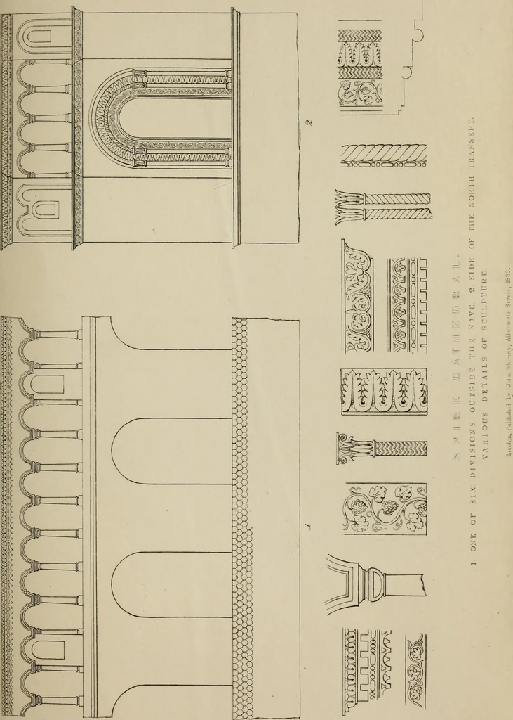 An illustration from An historical essay on architecture, 1835, leaf 80