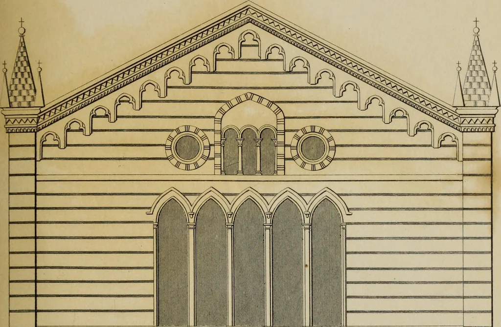 An illustration from An historical essay on architecture, 1835, leaf 84