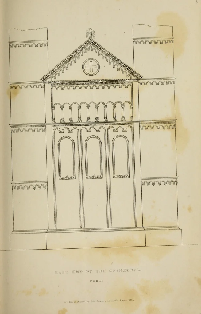 An illustration from An historical essay on architecture, 1835, leaf 90