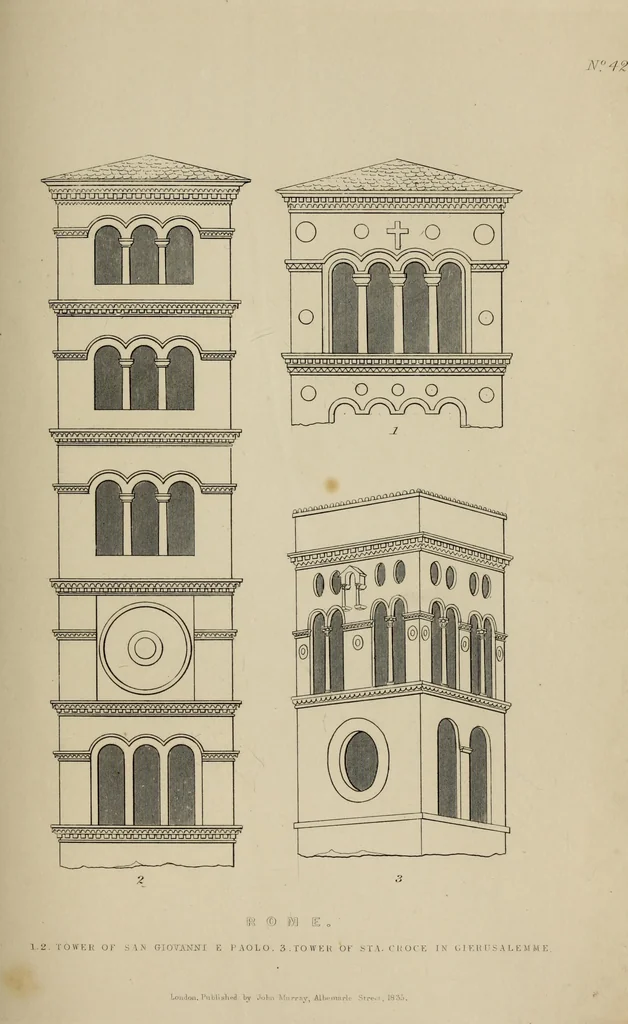 An illustration from An historical essay on architecture, 1835, leaf 94