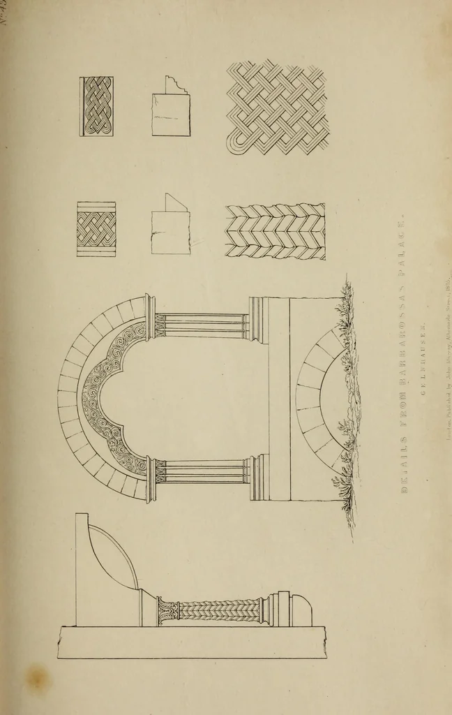 An illustration from An historical essay on architecture, 1835, leaf 96