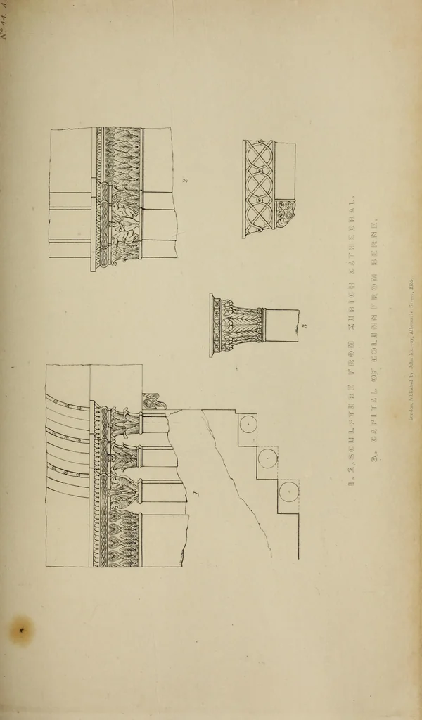 An illustration from An historical essay on architecture, 1835, leaf 98