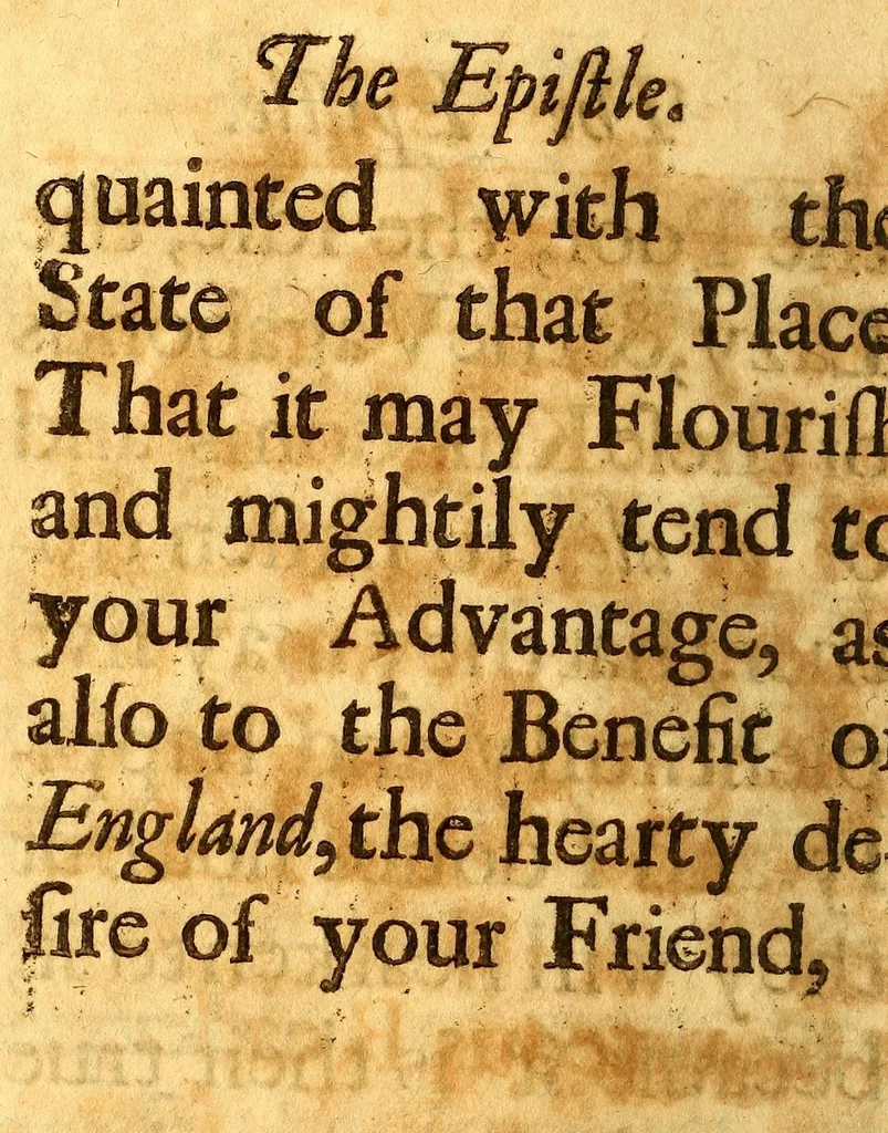 An illustration from An historical and geographical account of the province and country of Pensilvania; and of West-New-Jersey in America. : The richness of the soil, the sweetness of the situation, the wholesomness of the air, the navigable rivers, and others, the prodigious encrease of corn, the flourishing condition of the city of Philadelphia, with the stately buildings, and other improvements there. The strange creatures, as birds, beasts, fishes, and fowls, with the several sorts of minerals, purging waters, and stones, lately discovered. The natives, aborogmes [sic] their language, religion, laws, and customs; the first planters, the Dutch, Sweeds, and English, with the number of its inhabitants; as also a touch upon George Keith's new religion, in his second change since he left the Quakers. With a map of both countries., 1698, leaf 10