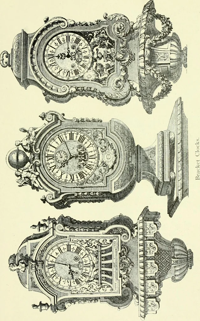 An illustration from An historical guide to French interiors, furniture, decoration, woodwork & allied arts during the last half of the seventeenth century, the whole of the eighteenth century, and the earlier part of the nineteenth, 1903, leaf 126
